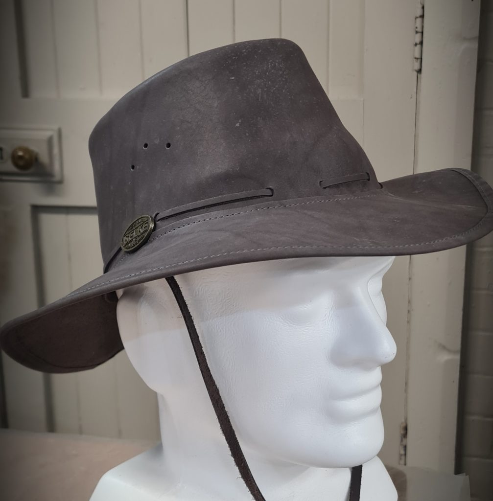 Bush Hat Wide Brim - Selke NZ high quality handcrafted leather & fabric ...